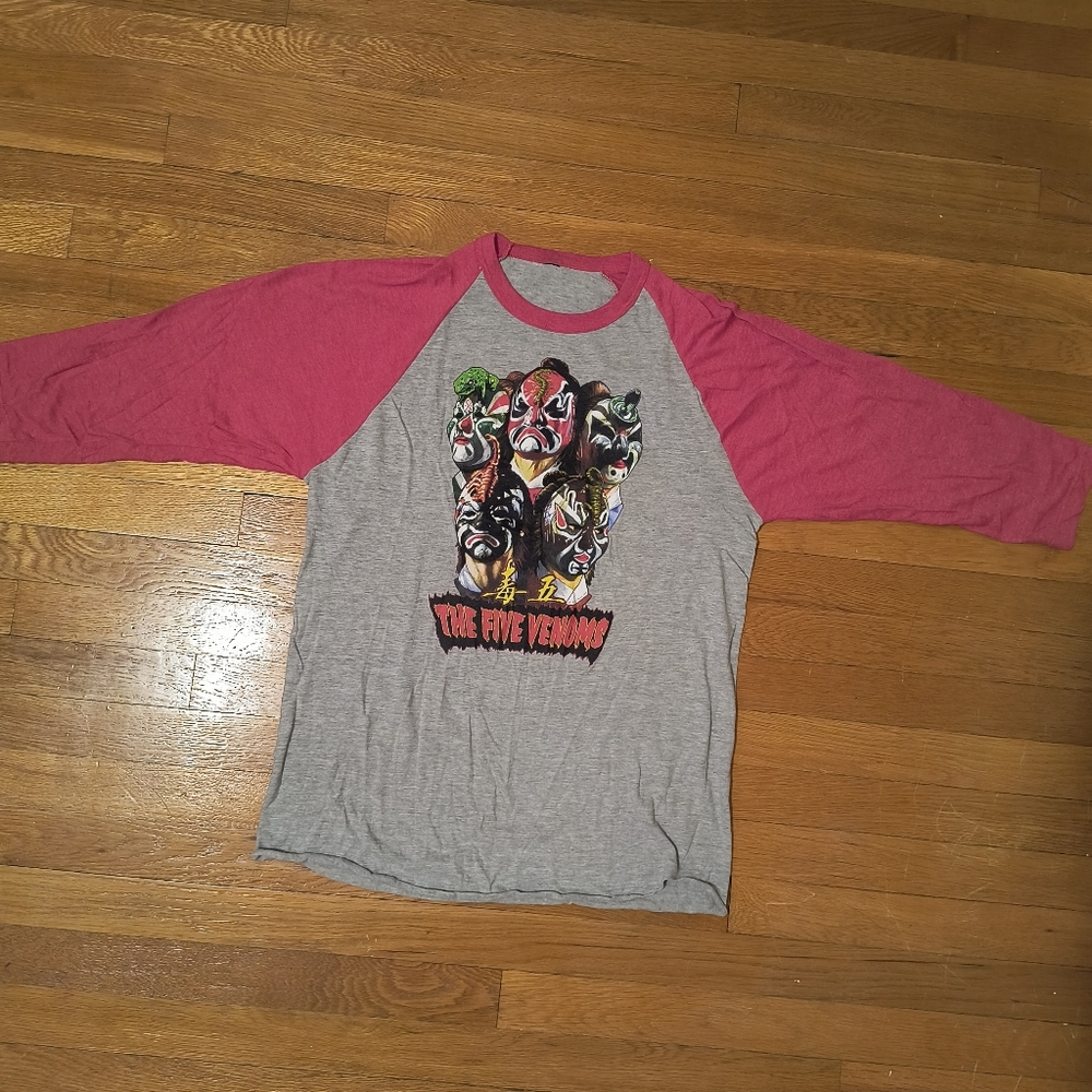 Kung Fu Five Venoms T-shirt Medium